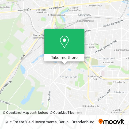 Kult Estate Yield Investments map