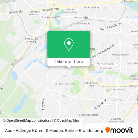 Aas - Aufzüge Körner & Heiden map