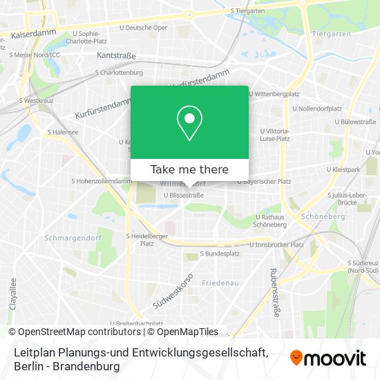 Leitplan Planungs-und Entwicklungsgesellschaft map