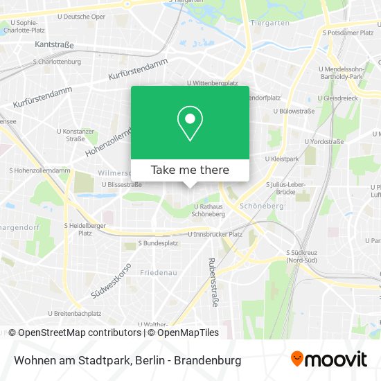 Wohnen am Stadtpark map