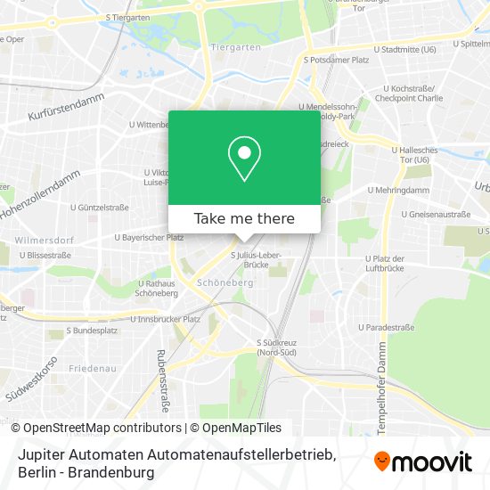 Jupiter Automaten Automatenaufstellerbetrieb map