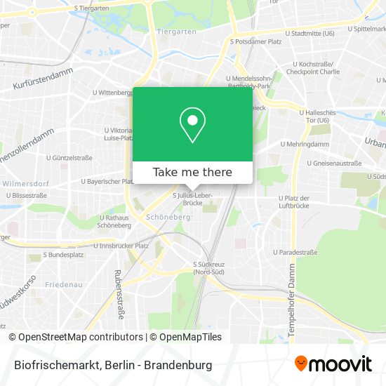 Biofrischemarkt map