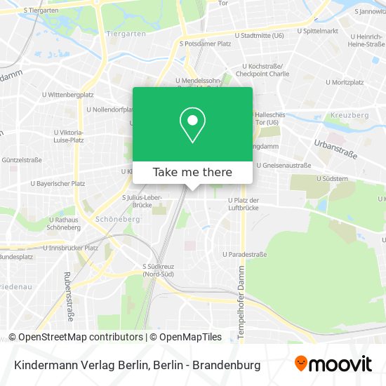 Kindermann Verlag Berlin map