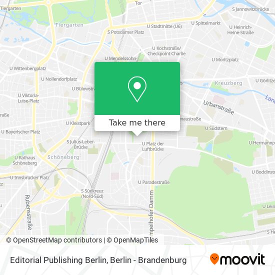 Editorial Publishing Berlin map