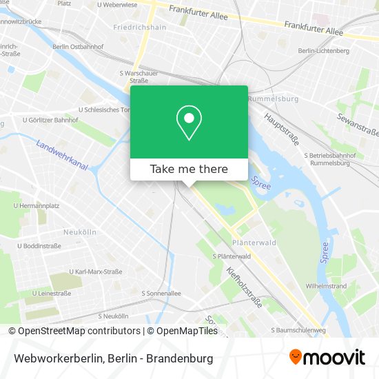 Webworkerberlin map