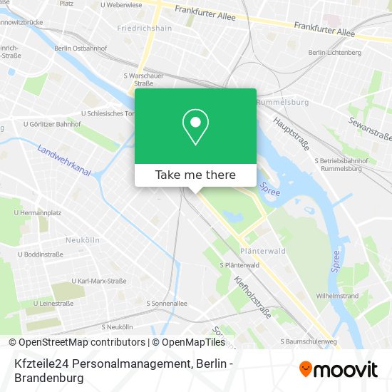 Карта Kfzteile24 Personalmanagement