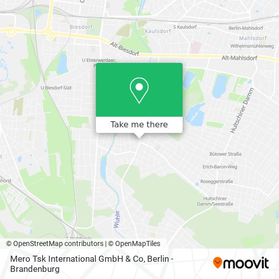 Mero Tsk International GmbH & Co map