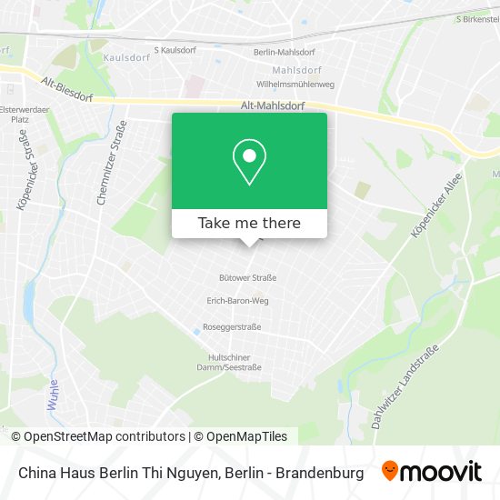 Карта China Haus Berlin Thi Nguyen