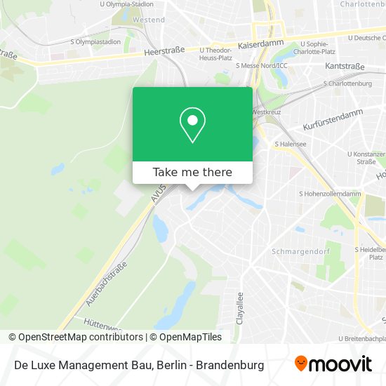 Карта De Luxe Management Bau
