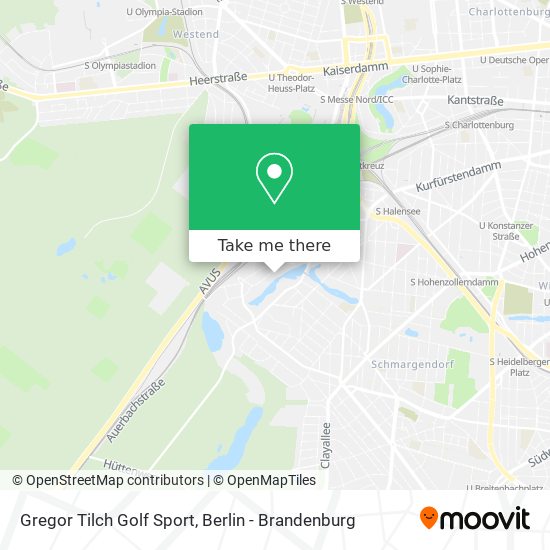 Gregor Tilch Golf Sport map