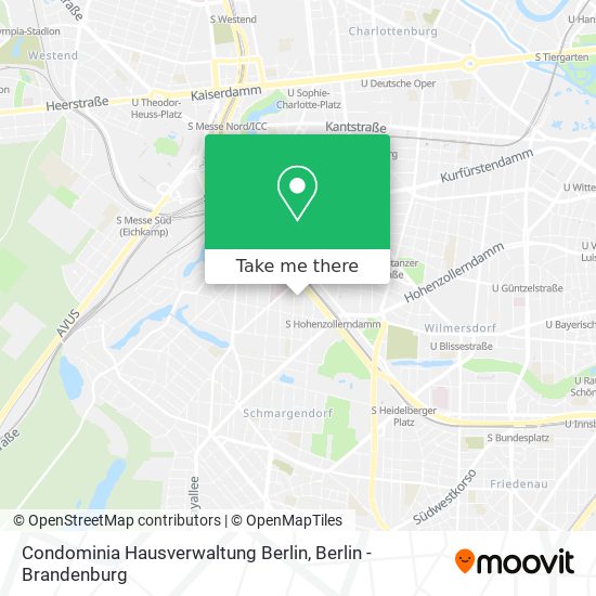 Condominia Hausverwaltung Berlin map