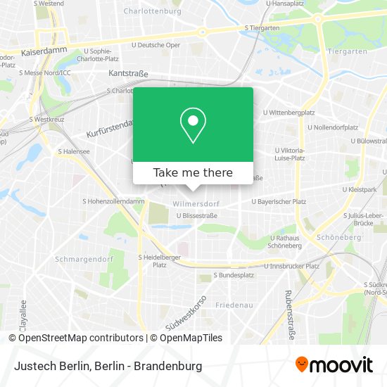 Justech Berlin map