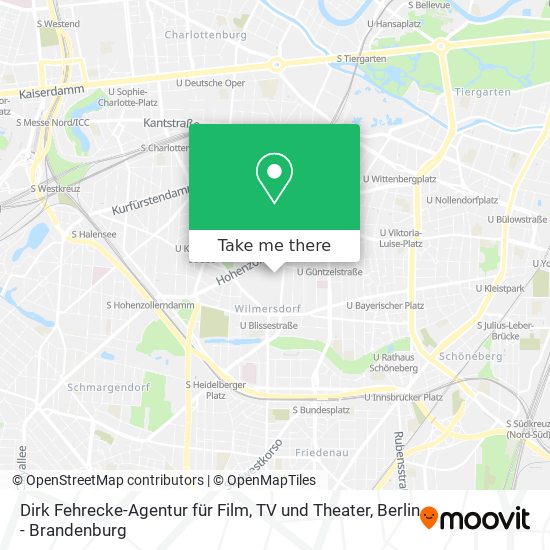 Dirk Fehrecke-Agentur für Film, TV und Theater map