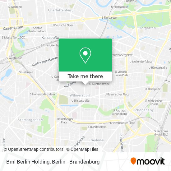 Bml Berlin Holding map