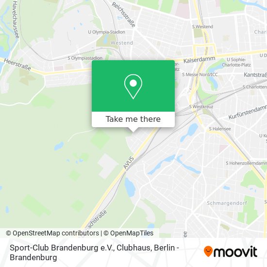 Sport-Club Brandenburg e.V., Clubhaus map