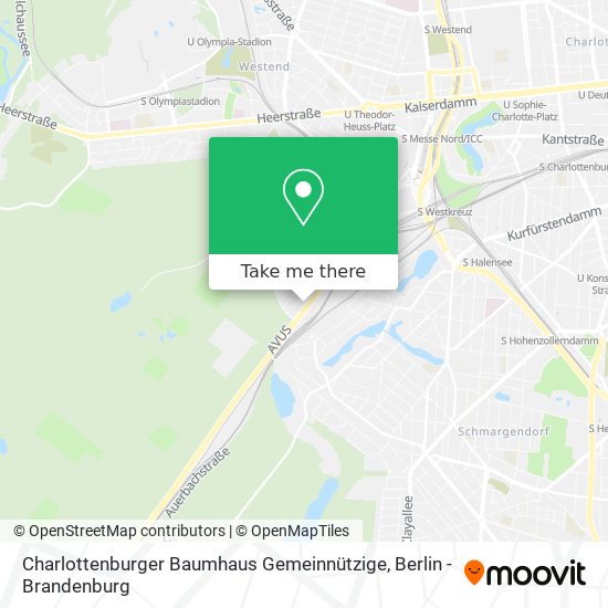 Карта Charlottenburger Baumhaus Gemeinnützige