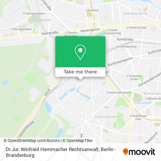 Dr.Jur. Winfried Hammacher Rechtsanwalt map
