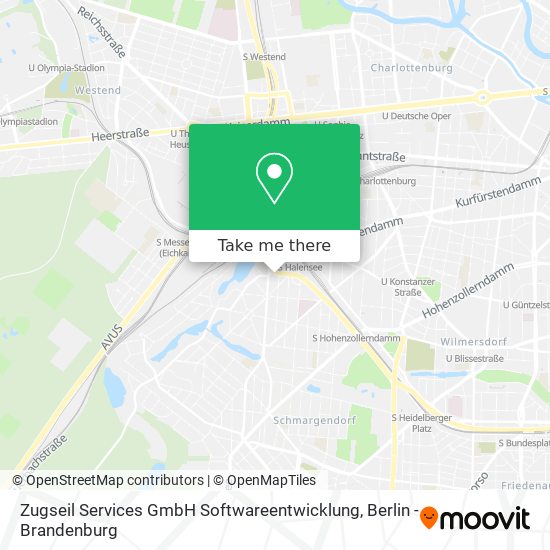 Zugseil Services GmbH Softwareentwicklung map