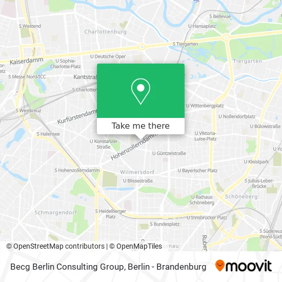 Карта Becg Berlin Consulting Group