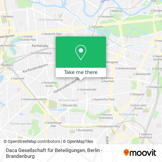 Daca Gesellschaft für Beteiligungen map