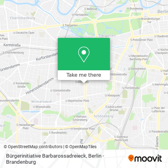 Bürgerinitiative Barbarossadreieck map