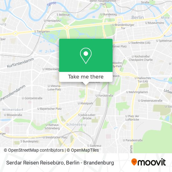 Serdar Reisen Reisebüro map