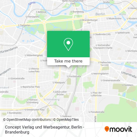 Карта Concept Verlag und Werbeagentur