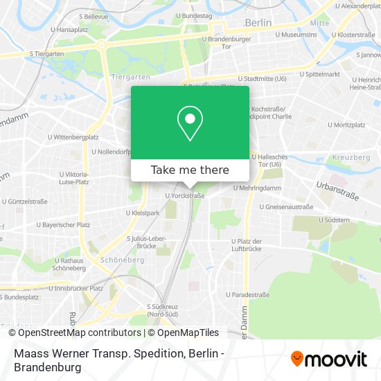Maass Werner Transp. Spedition map