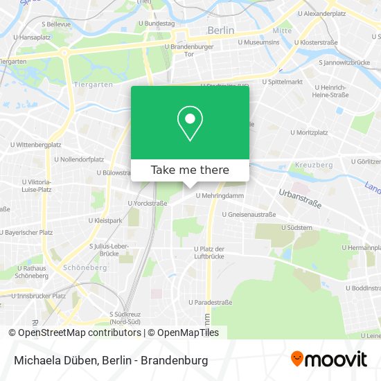 Michaela Düben map