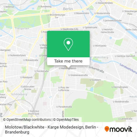 Карта Molotow / Blackwhite - Karge Modedesign