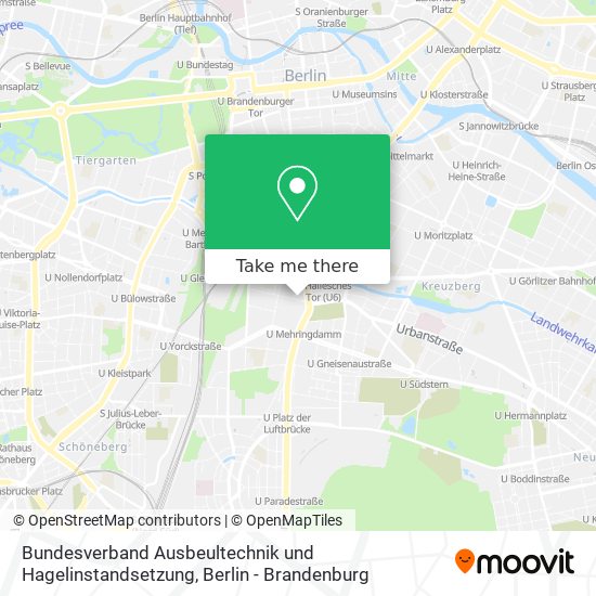 Bundesverband Ausbeultechnik und Hagelinstandsetzung map