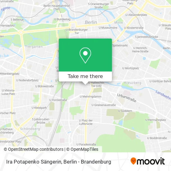 Карта Ira Potapenko Sängerin