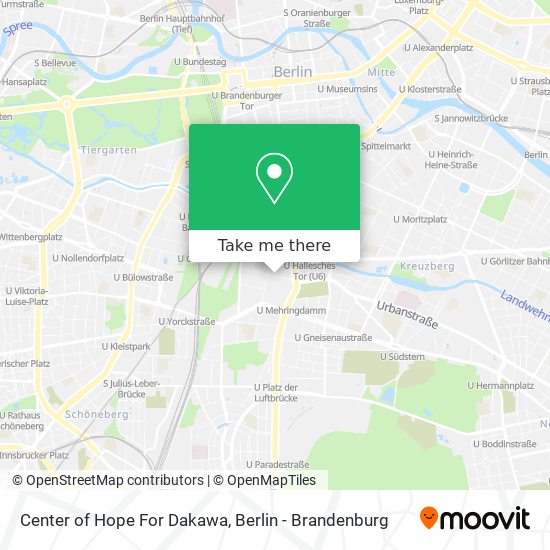 Карта Center of Hope For Dakawa