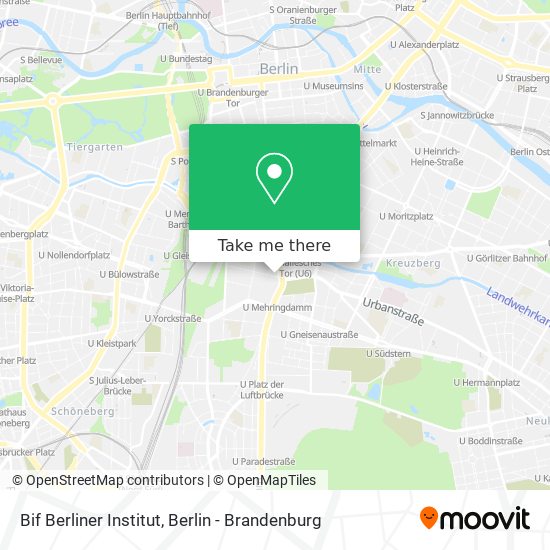 Bif Berliner Institut map