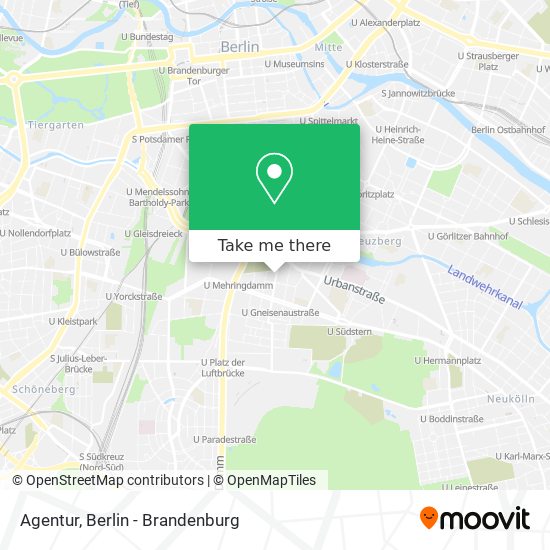 Agentur map