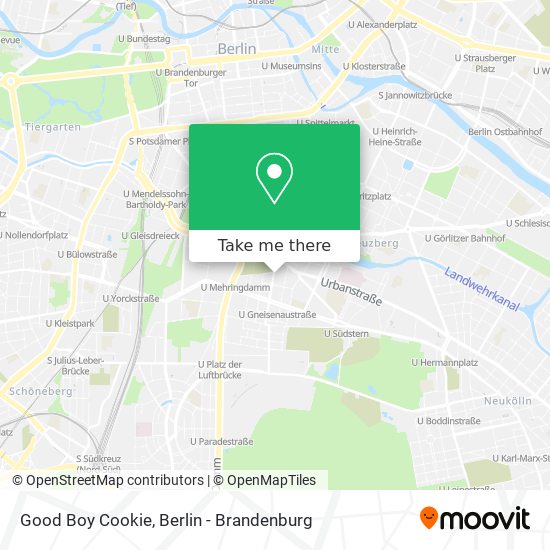 Good Boy Cookie map