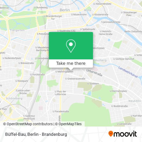 Büffel-Bau map