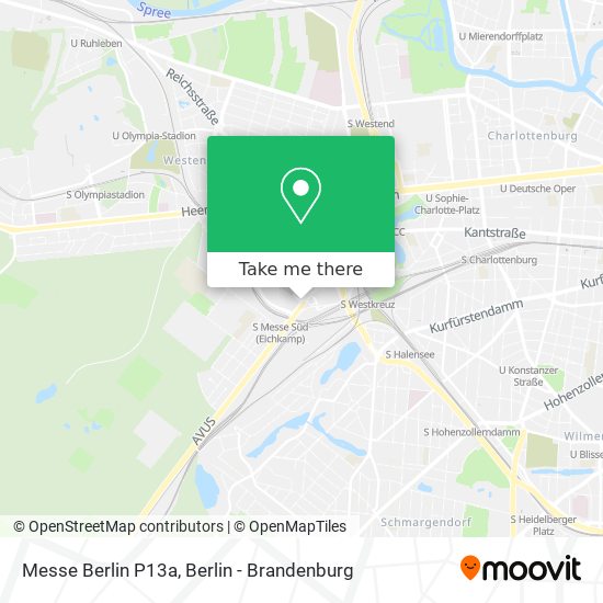 Messe Berlin P13a map