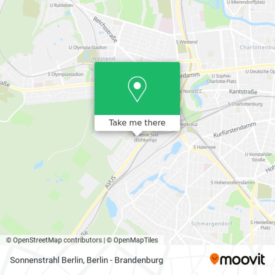 Карта Sonnenstrahl Berlin