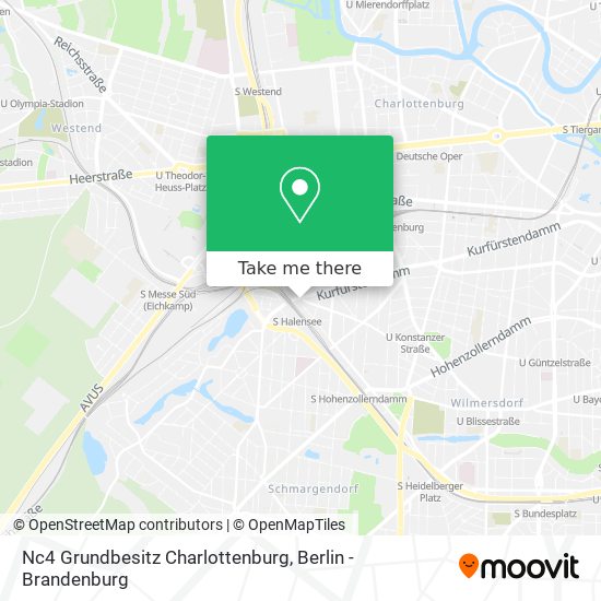 Карта Nc4 Grundbesitz Charlottenburg