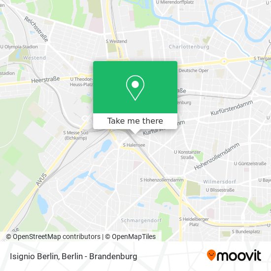 Isignio Berlin map