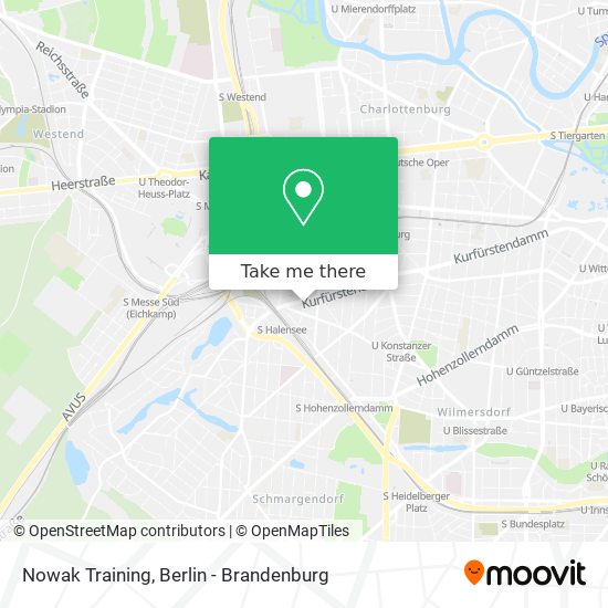 Nowak Training map