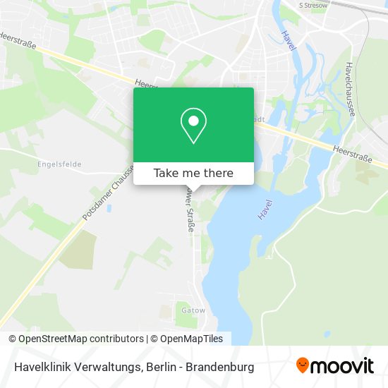 Havelklinik Verwaltungs map