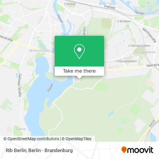 Rib Berlin map