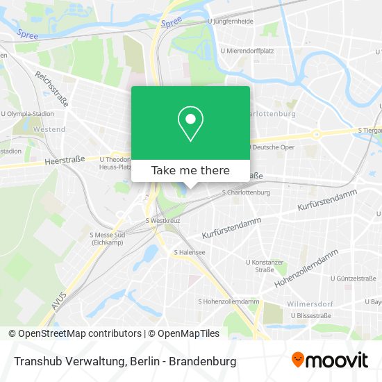 Transhub Verwaltung map