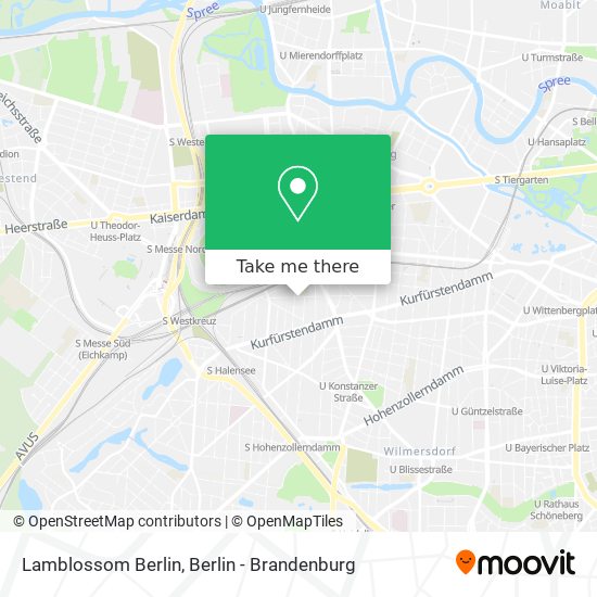 Lamblossom Berlin map