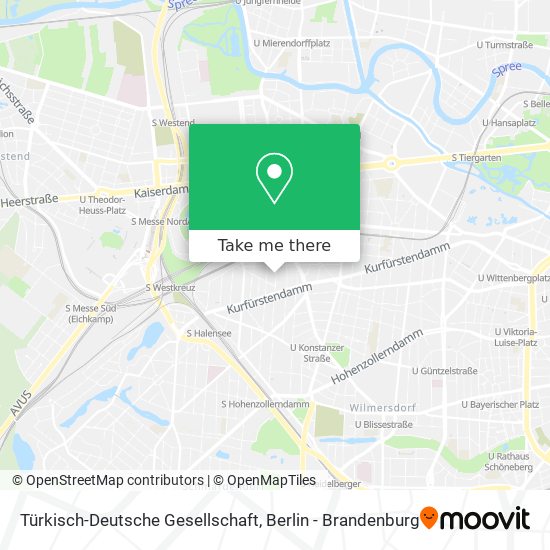 Türkisch-Deutsche Gesellschaft map
