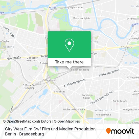 City West Film Cwf Film und Medien Produktion map