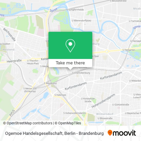 Ogemoe Handelsgesellschaft map