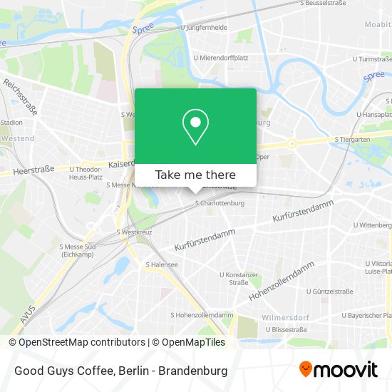 Good Guys Coffee map